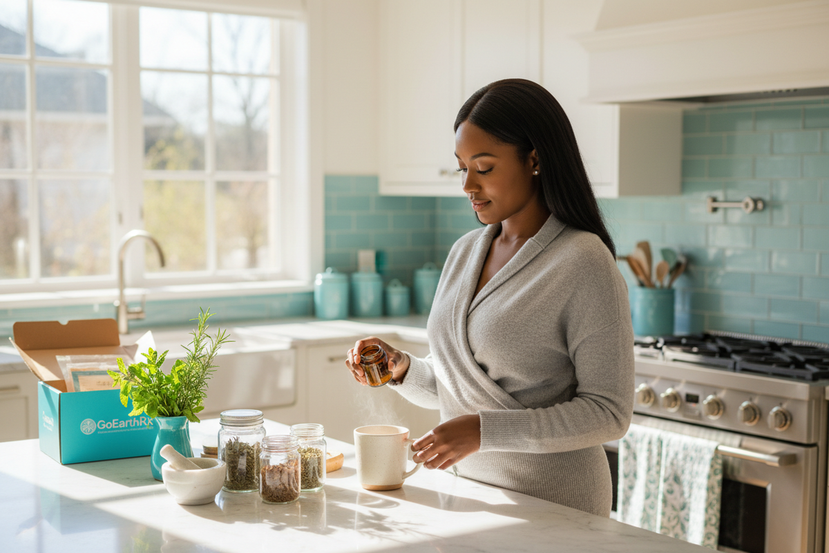 Morning Herbal Routine